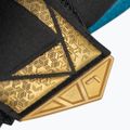 Rękawice bramkarskie Reusch Attrakt Aqua Finger Support black/gold/aqua 7