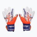 Rękawice bramkarskie Reusch Attrakt Silver shocking orange/energize blue 2