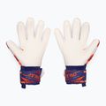 Rękawice bramkarskie Reusch Attrakt Silver shocking orange/energize blue 3