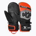 Rękawice narciarskie dziecięce Reusch Worldcup Warrior Prime R-Tex XT Mitten black/silver/fluo red 2
