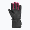 Rękawice narciarskie dziecięce Reusch Rocket GORE-TEX black/black melange/pink glo 2