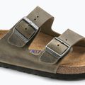 Klapki BIRKENSTOCK Arizona SFB LEOI Regular faded khaki 8
