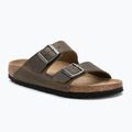 Klapki BIRKENSTOCK Arizona SFB LEOI Narrow faded khaki