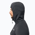Bluza polarowa męska Jack Wolfskin Kolbenberg Hooded Fz phantom 3