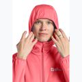Kurtka softshell damska Jack Wolfskin Feldberg Hoody sunset coral 5