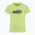 Koszulka dziecięca Jack Wolfskin Hiking Graphic T print cool matcha 5