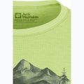 Koszulka dziecięca Jack Wolfskin Hiking Graphic T print cool matcha 7