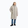 Płaszcz puchowy damski Jack Wolfskin Frozen Palace pale sand