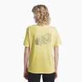 Koszulka damska Jack Wolfskin Vonnan Graphic ridge leaf lemon ice 3