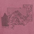 Koszulka damska Jack Wolfskin Vonnan Graphic ridge leaf raisin 7