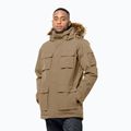 Kurtka zimowa męska Jack Wolfskin Glacier Canyon Parka cookie