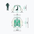 Namiot trekkingowy 3-osobowy Jack Wolfskin Stratos Lite III silver cloud 3