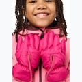 Rękawiczki trekkingowe dziecięce Jack Wolfskin Easy Entry dark fuchsia 2