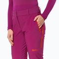 Spodnie softshell damskie Jack Wolfskin Alpspitze Tour new magenta 3