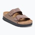 Klapki BIRKENSTOCK x Papillio Arizona Flex Platform Birko-Flor Narrow mocca 8