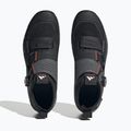 Buty rowerowe MTB męskie adidas FIVE TEN Trailcross Pro Clip-In grey five/core black/red 12