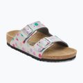 Klapki dziecięce BIRKENSTOCK Arizona BF Narrow electric metallic dots silver 8