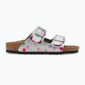 Klapki dziecięce BIRKENSTOCK Arizona BF Narrow electric metallic dots silver 9