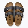 Klapki BIRKENSTOCK Arizona Birko-Flor black/light gray 10