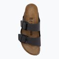 Klapki BIRKENSTOCK Arizona BF Narrow velvet gray/black 5