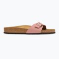 Klapki damskie BIRKENSTOCK Madrid Birkibuc Narrow pink clay 9
