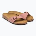 Klapki damskie BIRKENSTOCK Madrid Birkibuc Narrow pink clay 10
