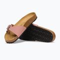 Klapki damskie BIRKENSTOCK Madrid Birkibuc Narrow pink clay 12