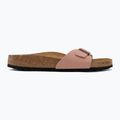 Klapki damskie BIRKENSTOCK Madrid Birkibuc Narrow pink clay 2