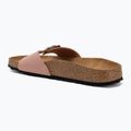 Klapki damskie BIRKENSTOCK Madrid Birkibuc Narrow pink clay 3