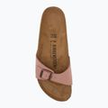 Klapki damskie BIRKENSTOCK Madrid Birkibuc Narrow pink clay 5