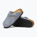 Klapki BIRKENSTOCK Boston Suede Leather stone blue 12