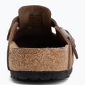 Klapki BIRKENSTOCK Boston Suede Leather Regular dark tea 6