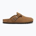 Klapki BIRKENSTOCK Boston Suede Leather dark tea 9