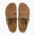 Klapki BIRKENSTOCK Boston Suede Leather dark tea 11
