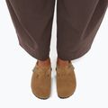 Klapki BIRKENSTOCK Boston Suede Leather dark tea 14