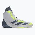 Buty zapaśnicze męskie Adizero team light grey/ team onix/ team sollar yellow 2 2