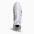Buty bokserskie adidas Box Hog 4 cloud white/collegiate green/core black 13