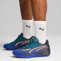 Buty do koszykówki męskie PUMA All-Pro Nitro Crowd Craze lapis lazuli/cold green/puma black 8