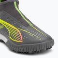 Buty piłkarskie dziecięce PUMA Ultra 5 Match+ LL TT + Mid Jr matte aged silver/yellow alert/puma aged silver 7