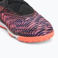 Buty piłkarskie dziecięce PUMA Future 8 Match LL TT + Mid puma black/ puma white/ glowing red 7