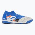 Buty piłkarskie męskie PUMA Future 8 Match Forever TT white/ultra blue/feather gray/puma black/glowing red 2