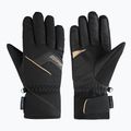 Rękawice narciarskie damskie ZIENER Karion-Z AS black/gold