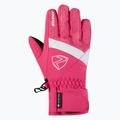 Rękawice narciarskie dziecięce ZIENER Leif GTX-Z tie-dye pop pink 2