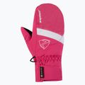 Rękawice narciarskie dziecięce ZIENER Levin-Z GTX Mitten tie dye pop pink 2