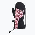 Rękawice narciarskie dziecięce ZIENER Lavalino-Z Aquashield AW Mitten black/red leo 2