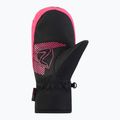 Rękawice narciarskie dziecięce ZIENER Luuki-Z Aquashield black/pop pink 3