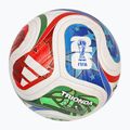 Piłka do piłki nożnej adidas Trionda Pro World Cup white/blue rozmiar 5 2