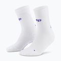 Skarpety kompresyjne męskie CEP Ultralight Mid Cut 4.0 white