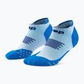 Skarpety kompresyjne  męskie Cep Run No Show 5.0 blue/ice