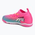 Buty piłkarskie dziecięce PUMA Future 9 Match TT + Mid Jr poison pink/puma wht/sun stream/bright aqua/puma blk 3